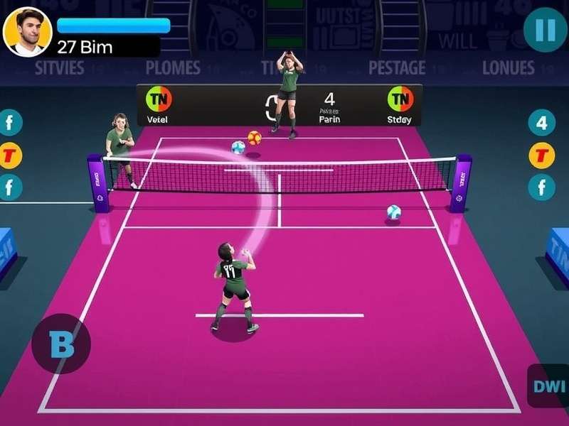 TNVolley Wizard Gameplay Screenshot